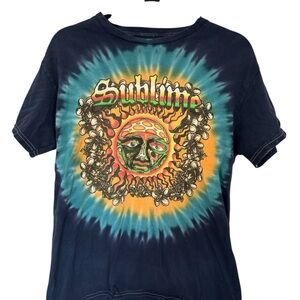 Spencer's Tie-Dye Sublime Tee - Blue and Orange